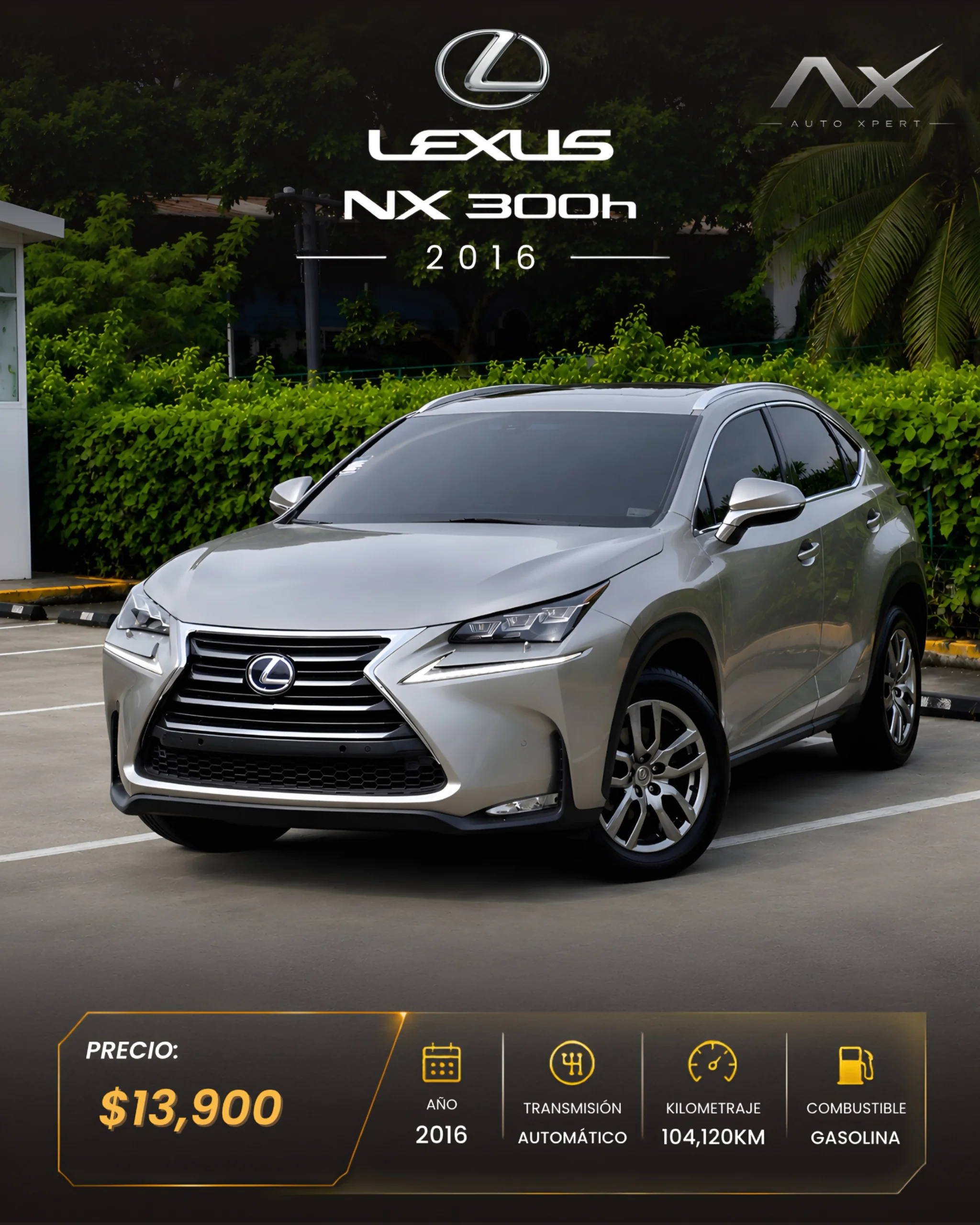 Lexus Nx300h 2016
